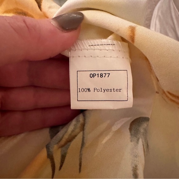 NWT Junk Gypsy QMP Floral Boho Tie Waist Maxi Dress - Picture 9 of 10